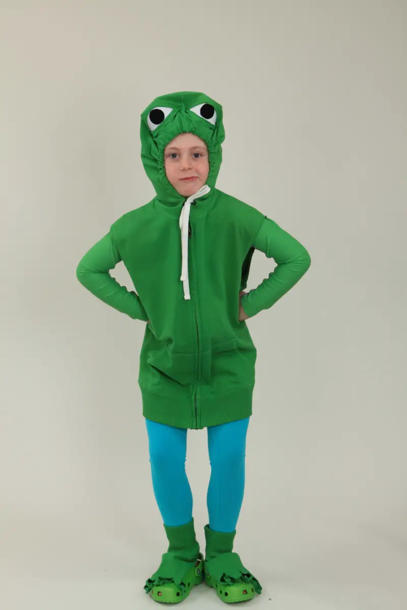 diy frog costume