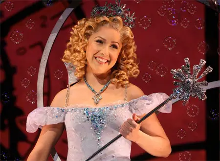 Alli Mauzey as Glinda in Wicked