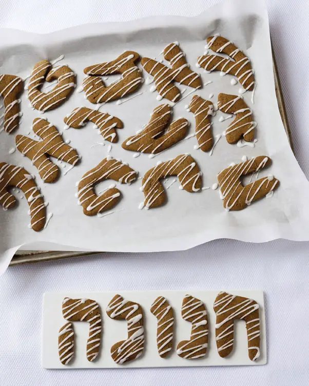 hanukkah gingerbread cookies