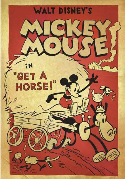 Mickey Mouse in Get a Horse!