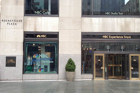 NBC Experience Store at Rockefeller Center, NYC