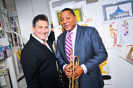 After Midnight's k.d. lang and Wynton Marsalis