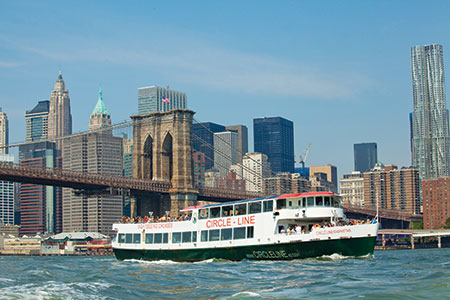 Circle Line 42's Best of NYC Cruise features 101 city sights, including 3 rivers, 7 major bridges & downtown Manhattan