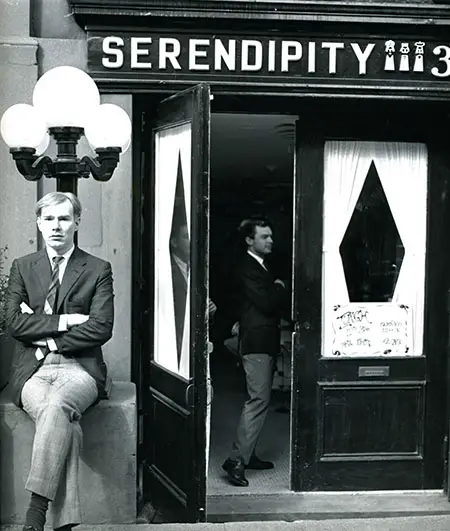 Andy Warhol at Serendipity 3