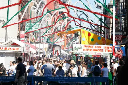 Feast of San Gennaro in NYC's Little Italy