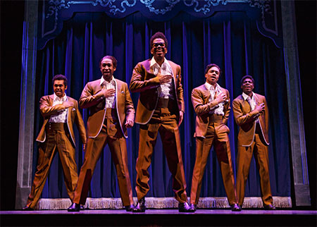 The Temptations in Motown the Musical