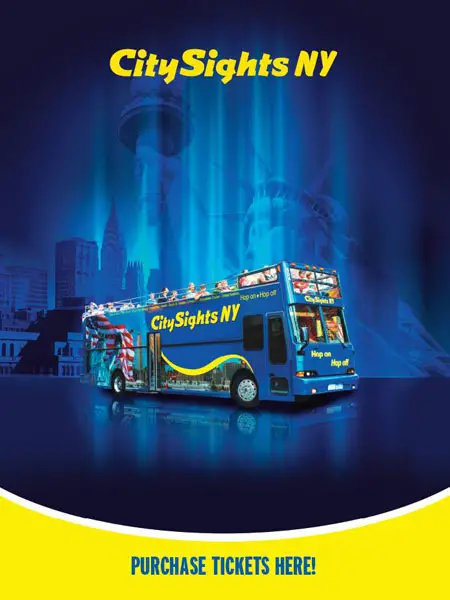 CitySights NY Double Decker Bus Tours